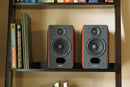 Edifier P17 Passive Bookshelf Speakers 2 Way Speakers with Built-in Wall Mount