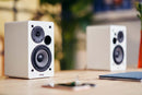 Edifier R1280T Active 2.0 Bookshelf Studio Speakers System - White (Box Opened)