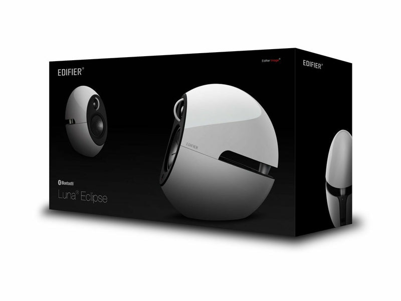 Edifier E25HD Luna Eclipse HD 74W Wireless Bluetooth, Optical TV/MAC/PC BT Speakers - White