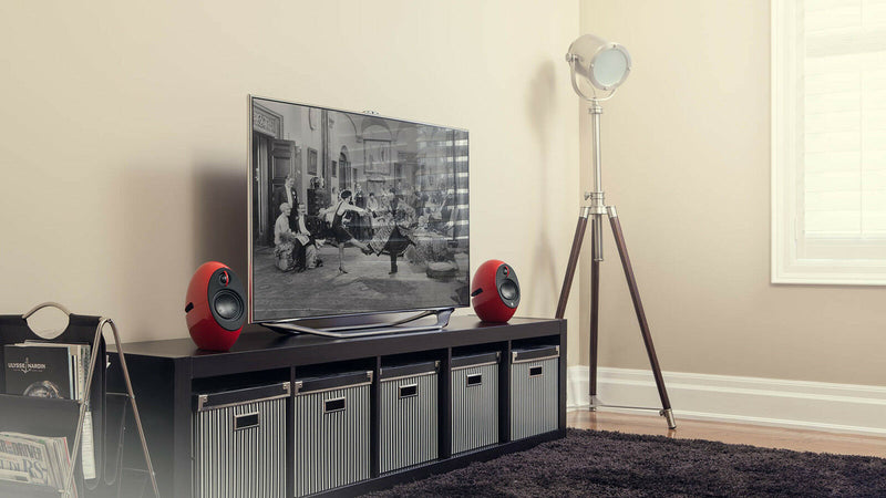 Edifier E25 RED Luna Eclipse 74W Wireless Bluetooth Active TV/MAC/PC BT Speakers