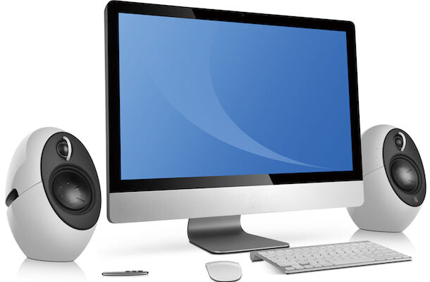Edifier E25HD Luna Eclipse HD 74W Wireless Bluetooth, Optical TV/MAC/PC BT Speakers - White