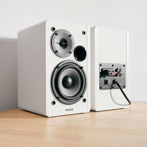 Edifier R1280T White Active Bookshelf Studio Speakers System for TV/MAC/PC