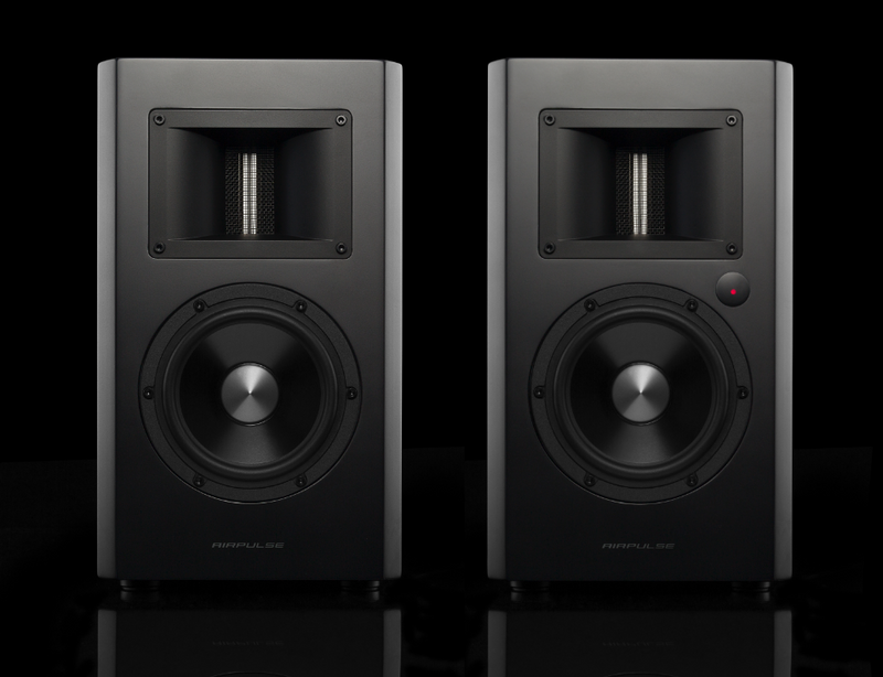 AirPulse A200 Active 2.0 Bookshelf Studio Speakers System for TV/MAC/PC/Laptop