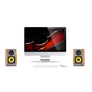 Edifier R1000TCN Active Bookshelf 2.0 Studio TV/MAC/PC Speakers/Monitors Brown