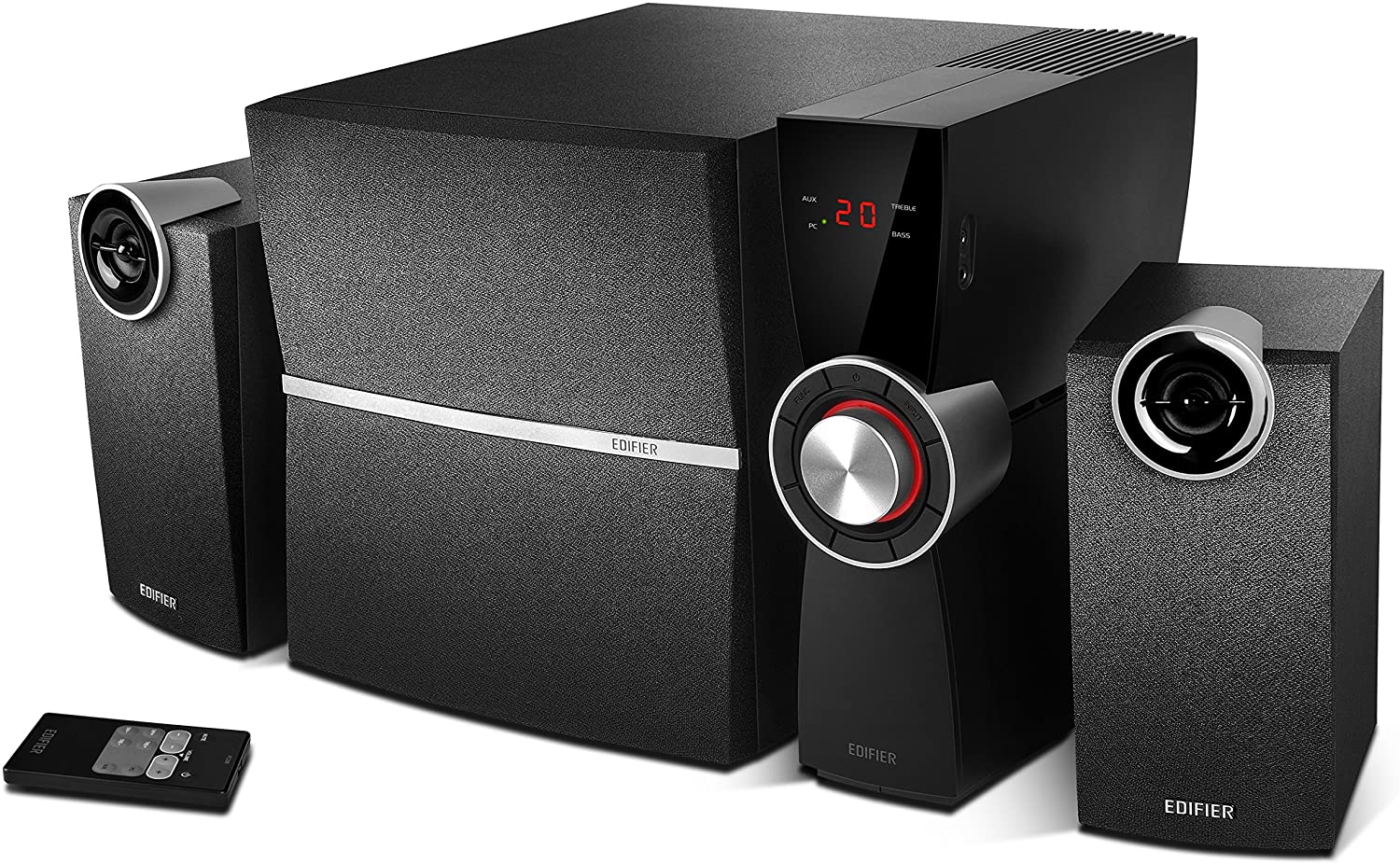 Edifier C2XD Optical 2.1 Multimedia Speaker System - Black