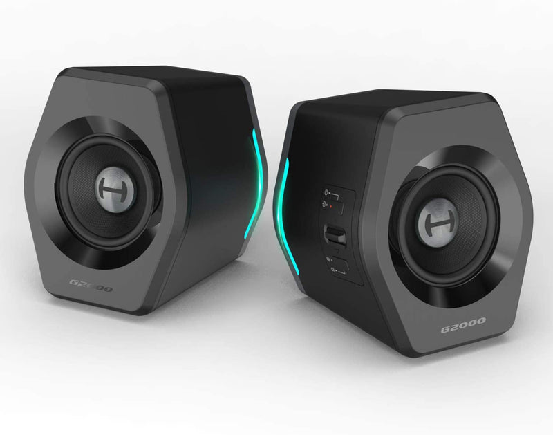 Edifier G2000  Bluetooth PC Gaming Speakers with RGB Lights - Black