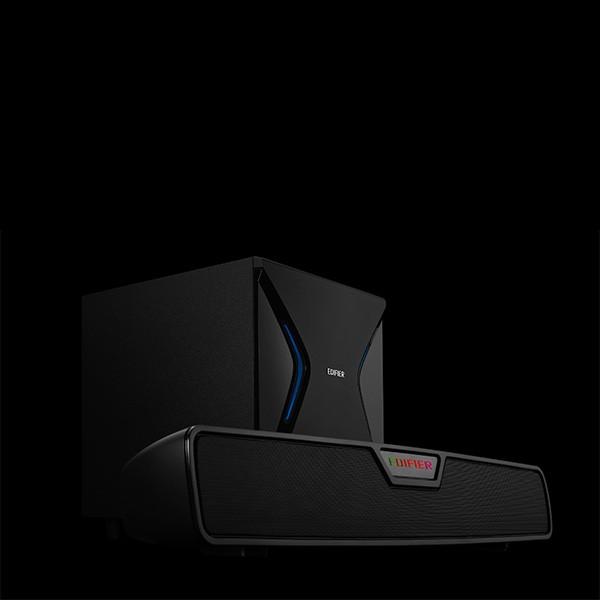 Edifier G7000 RGB PC Gaming Soundbar with Wireless Subwoofer - Black