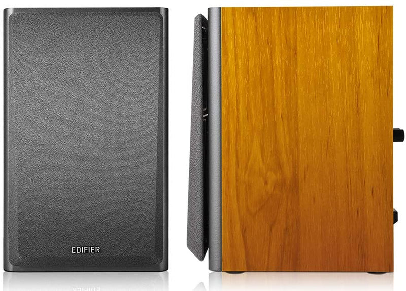 Edifier R1000T4 Active 2.0 Powered Bookshelf Speaker System For TV, PC, Laptop - Brown