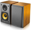 Edifier R1000T4 Active 2.0 Powered Bookshelf Speaker System For TV, PC, Laptop - Brown