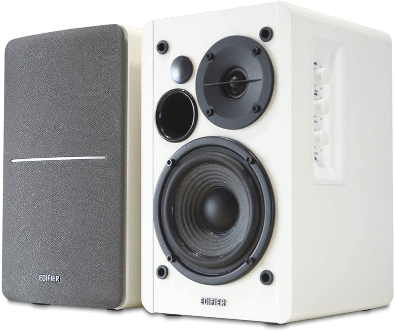 Edifier R1280T Active 2.0 Bookshelf Studio Speakers System - White (Box Opened)