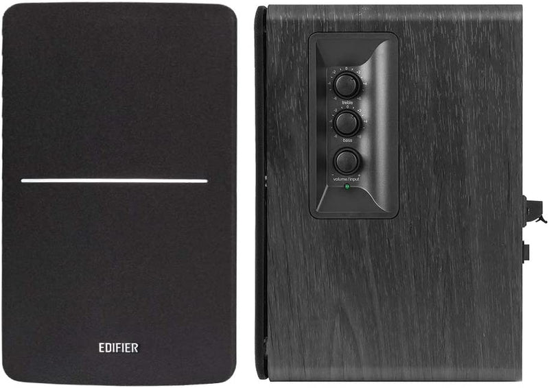 Edifier R1280DBS Active Bluetooth 42W Bookshelf Studio Speakers with Optical Input & Subwoofer Line Out - Black