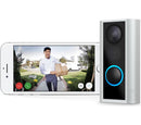 Ring Smart Door View HD Video Doorbell with Peephole - Two-Way Talk