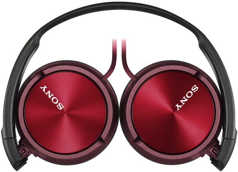 Sony MDRZX310 Foldable Headphones -RED
