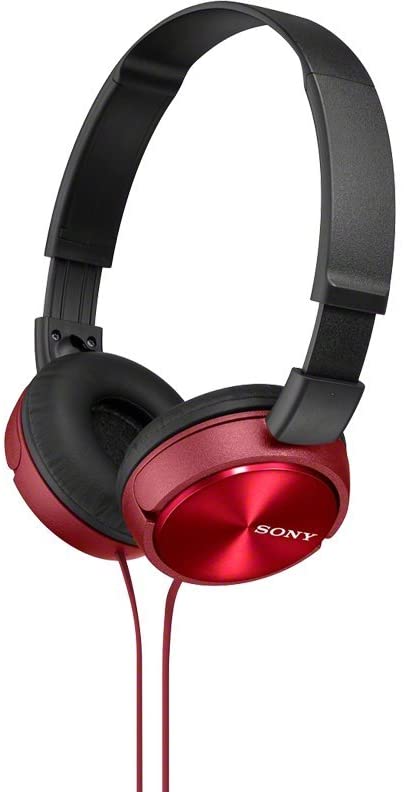 Sony MDRZX310 Foldable Headphones -RED