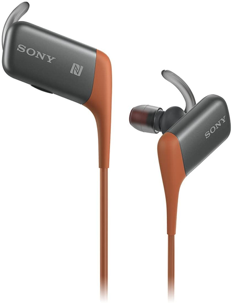 Sony MDR-AS600BT Bluetooth Sports Splashproof Headset - Orange