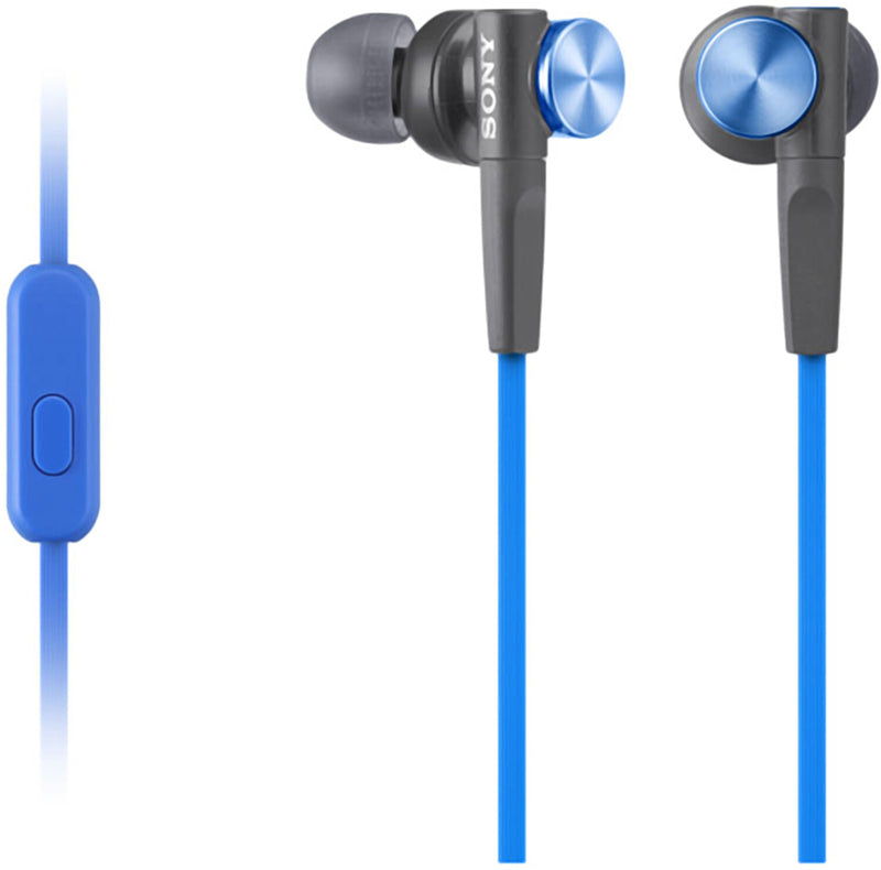 Sony MDRXB50AP Extra Bass In-Ear Headphones with In-Line Control - Blue