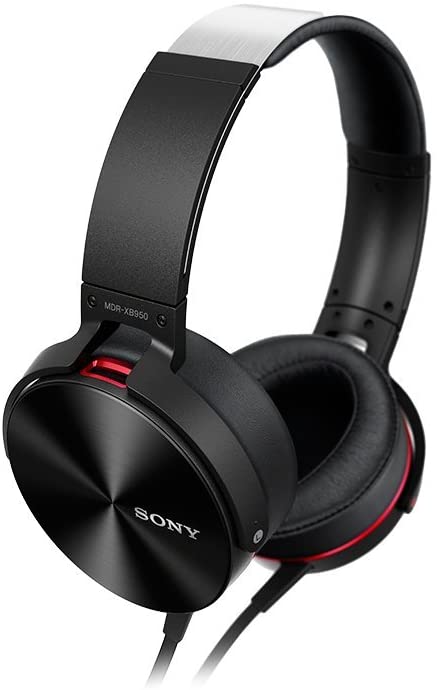Sony MDR-XB950AP Premium Xtra Bass Overhead Headphones - Black