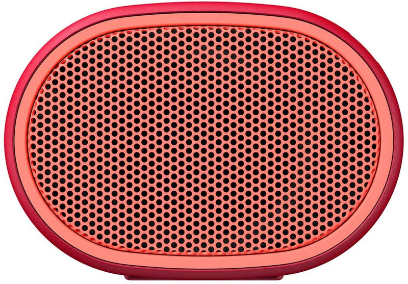 Sony Extra Bass SRS-XB01 Compact Portable Water Resistant Wireless Bluetooth Speaker - Red