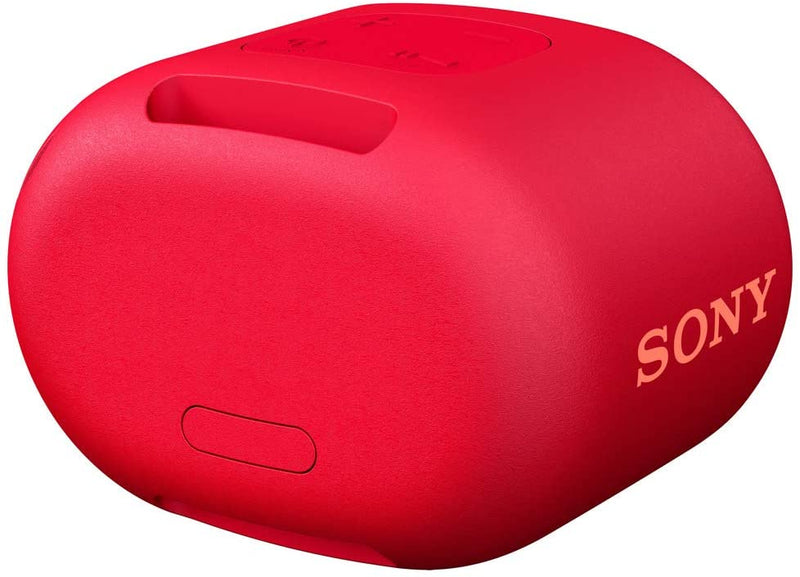 Sony Extra Bass SRS-XB01 Compact Portable Water Resistant Wireless Bluetooth Speaker - Red