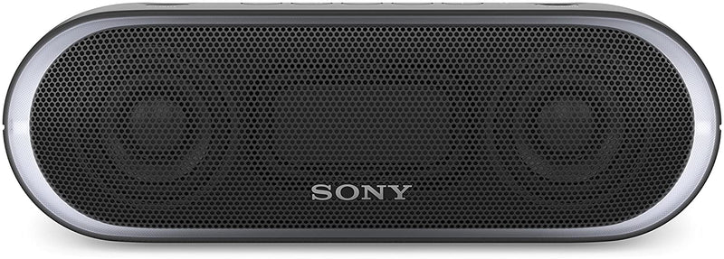 Sony SRS-XB20 Portable Wireless Speaker with Extra Bass and Lighting - Black