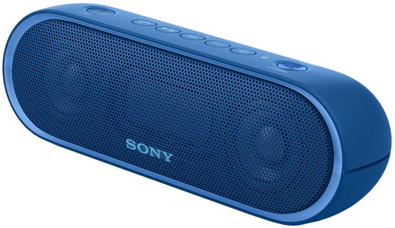 Sony SRS-XB20 Portable Wireless Speaker with Extra Bass and Lighting - Blue