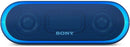 Sony SRS-XB20 Portable Wireless Speaker with Extra Bass and Lighting - Blue