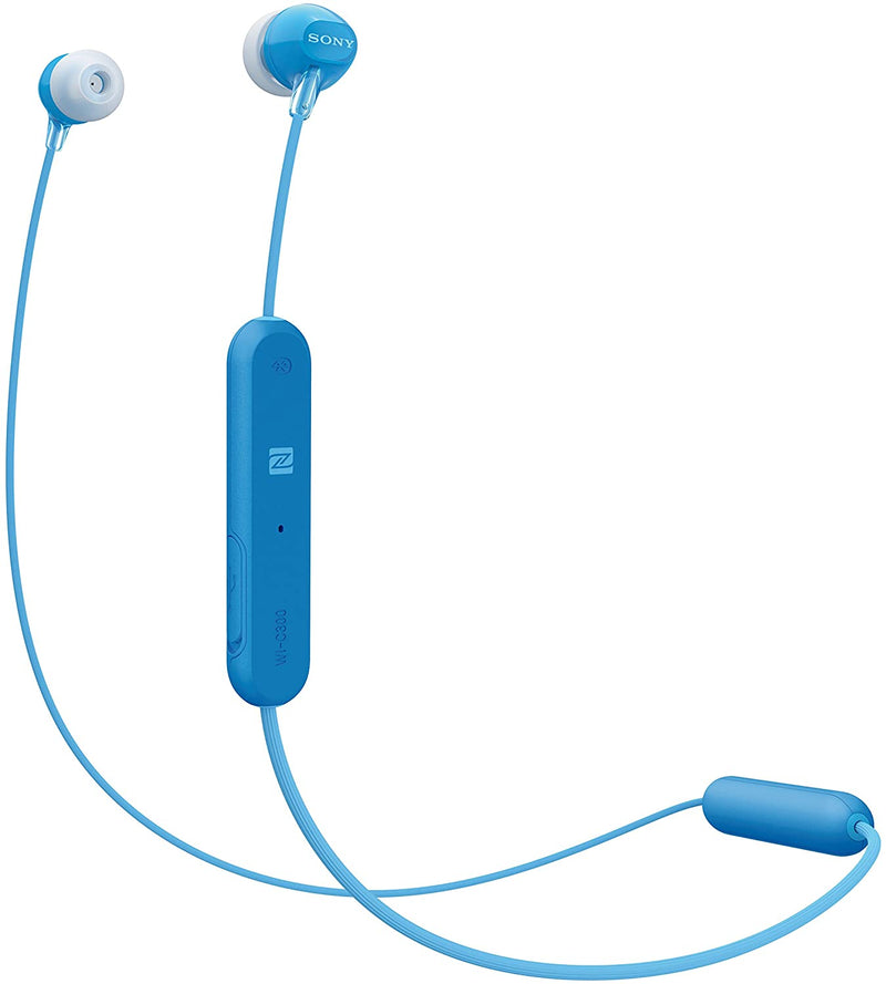 Sony WI-C300 Wireless In-Ear Bluetooth/NFC Headphones - Blue