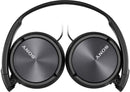 Sony ZX310AP On-Ear Headphones Compatible with Smartphones, Tablets and MP3 Devices - Metallic Black