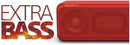 WIRELESS Sony SRS-XB3 Extra Bass Speaker – Red