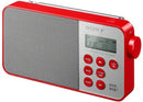 Sony XDRS40 DAB/DAB+/FM Ultra Compact Digital Radio - Red