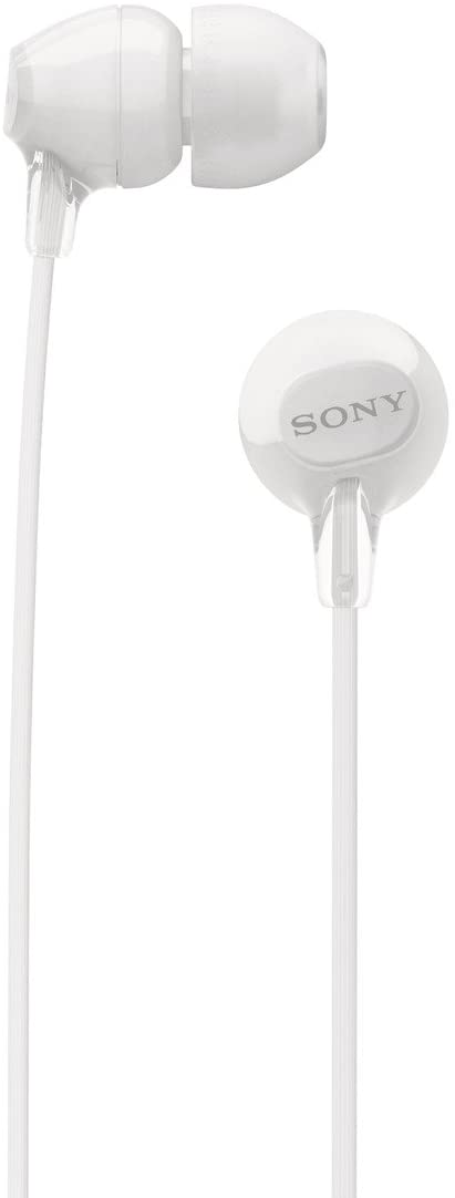 Sony WI-C300 Wireless In-Ear Headphones with Bluetooth/NFC -White